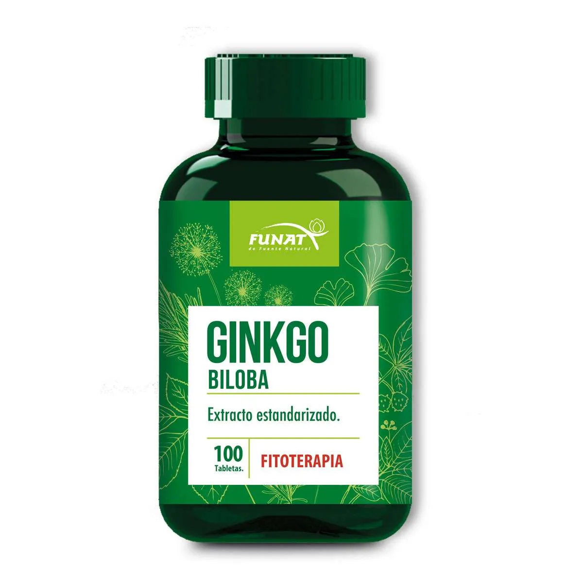 Ginkgo Biloba 100 tabletas Funat Aliados