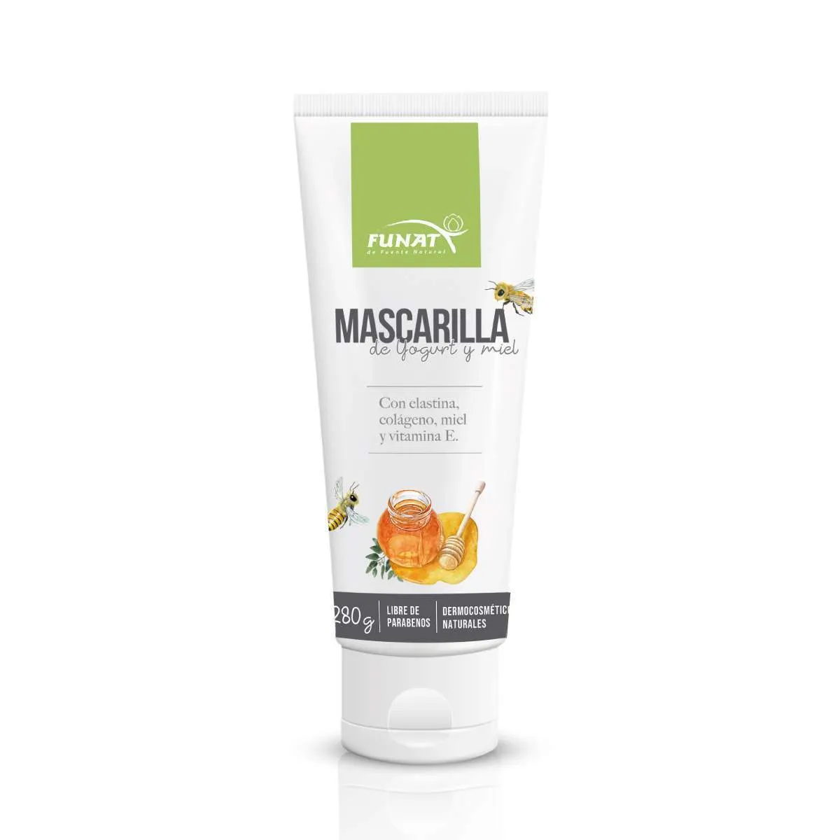 mascarilla de yogurt frontal
