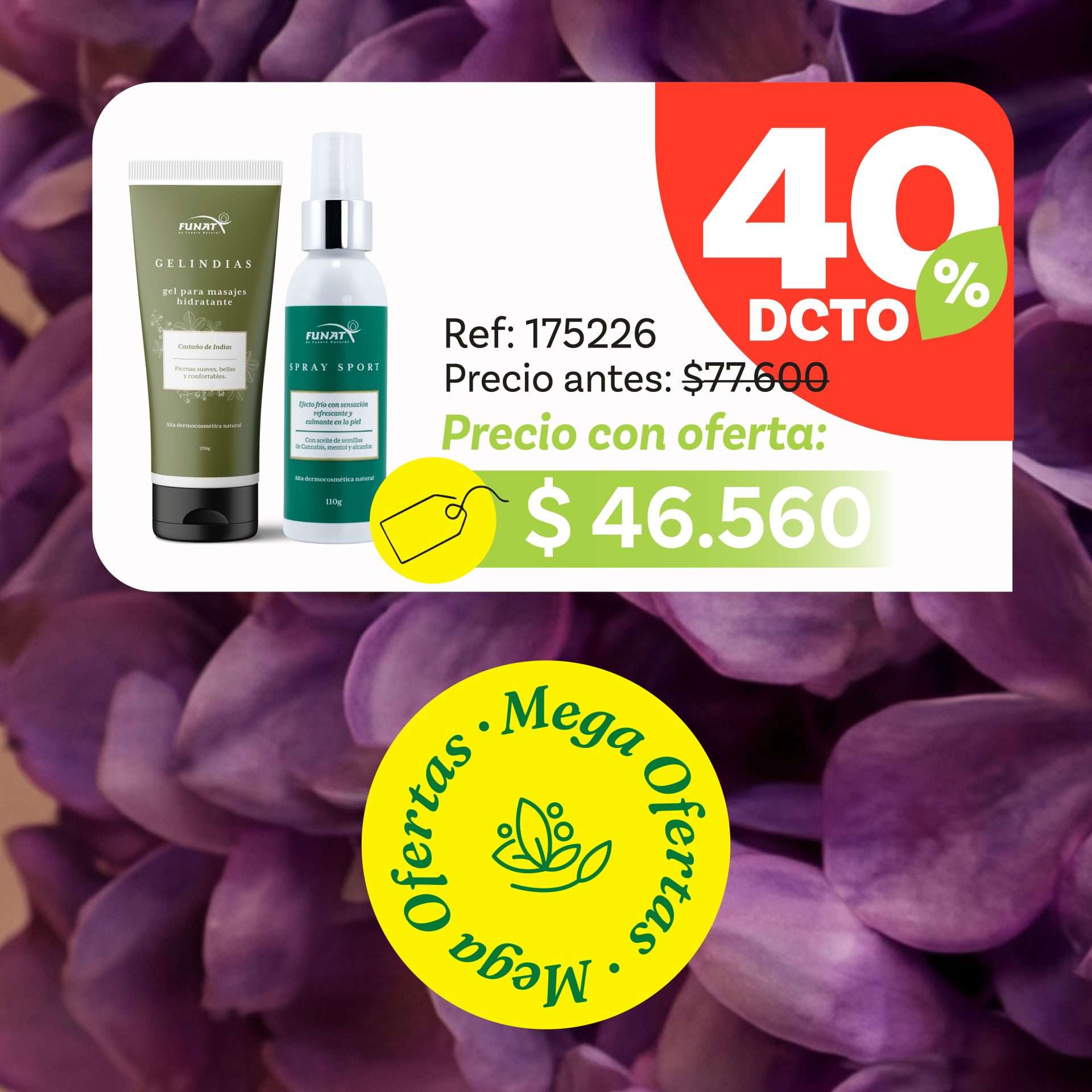 Kit imperdible con el 40% dcto