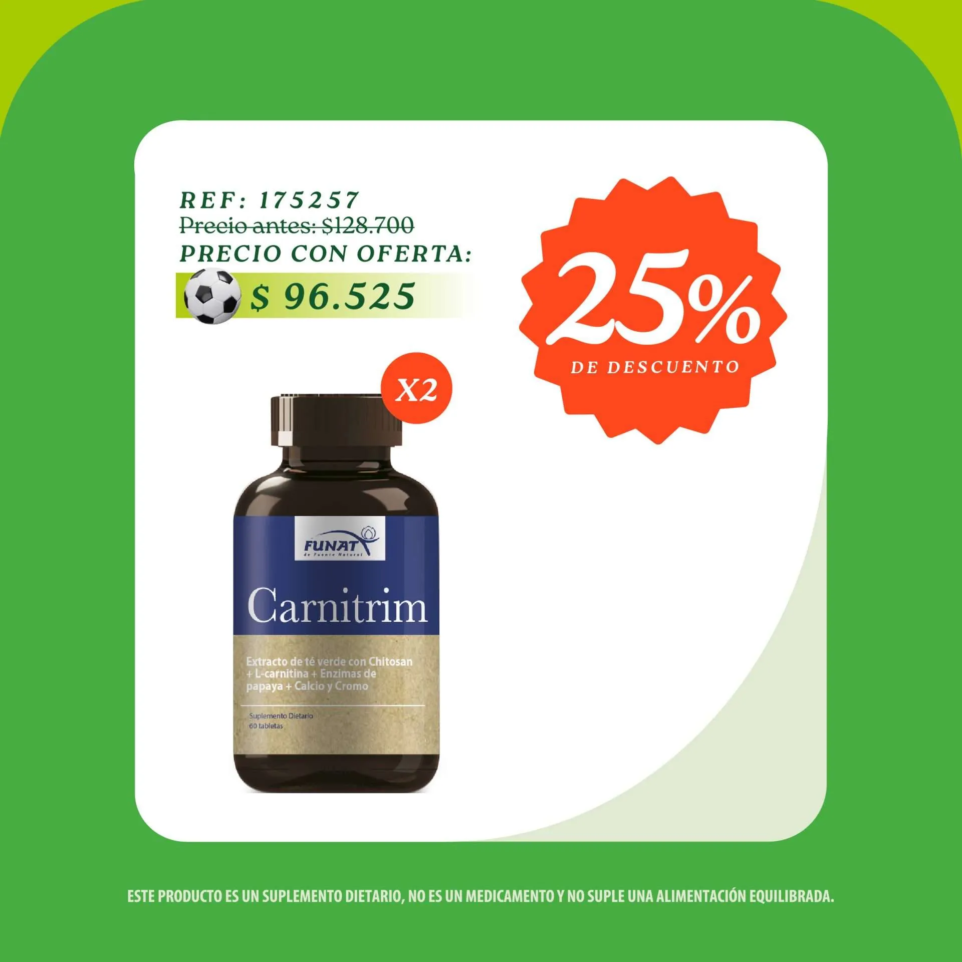 Kit peso ideal con el 25% dcto
